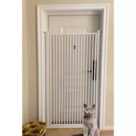 고양이 방묘창 방묘문 주방 펜스 개구멍 높이 방문 [Q. 7조각 세트] Cat Barrier Door Kitchen Fence Opening Height Door [Q. 7-Piece Set]