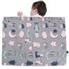 Newborn Baby Cartoon Blanket Warm Stroller Sleep Cover Soft Swaddle