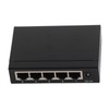 5 Port 10/100Mbps Ethernet Switch Plug and Play Unmanaged Home