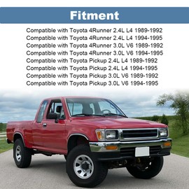 WMPHE Speedometer Drive Cable Assembly Replacement for 83710-35490 8371035490 Compatible with Toyota 4Runner Pickup 1989-1992 1994-1995 2.4L L4 3.0L V6