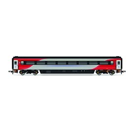 Hornby R40269 LNER, Mk3 Open First Disabled (TFD), 41100-Era 10 Coach Packs, Red
