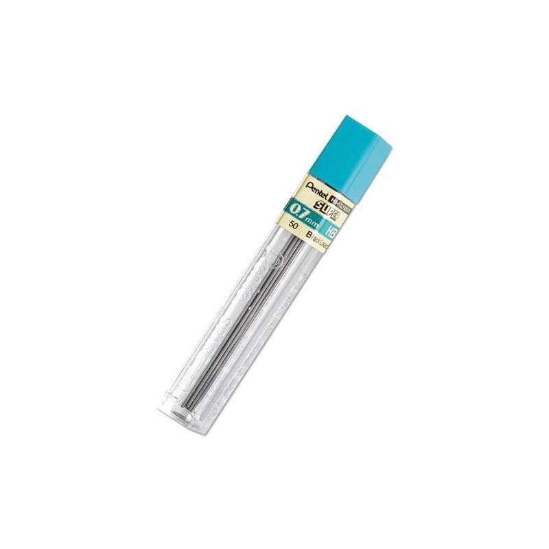 Pentel® - Super Hi-Polymer-Minen, 0,7 mm, HB, Schwarz, 12 Minen/Packung