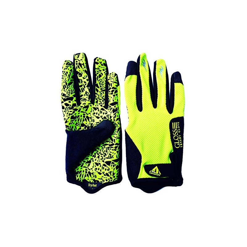 TNK工業 スピードピット グローブ #715 Short GLOSS GLOVE ライトイエロー Lサイズ 18025