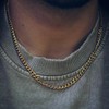 DVRK® Men's Gold Chain 18 K with Base Made of