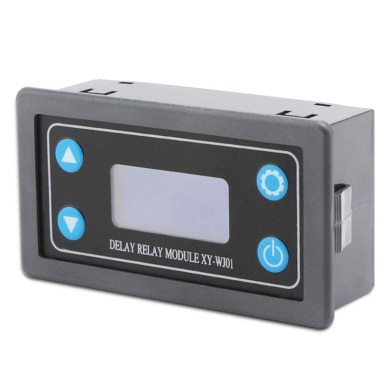 DROK Time Delay Relay 2pcs, DC 6-30V Timer Relay 12V