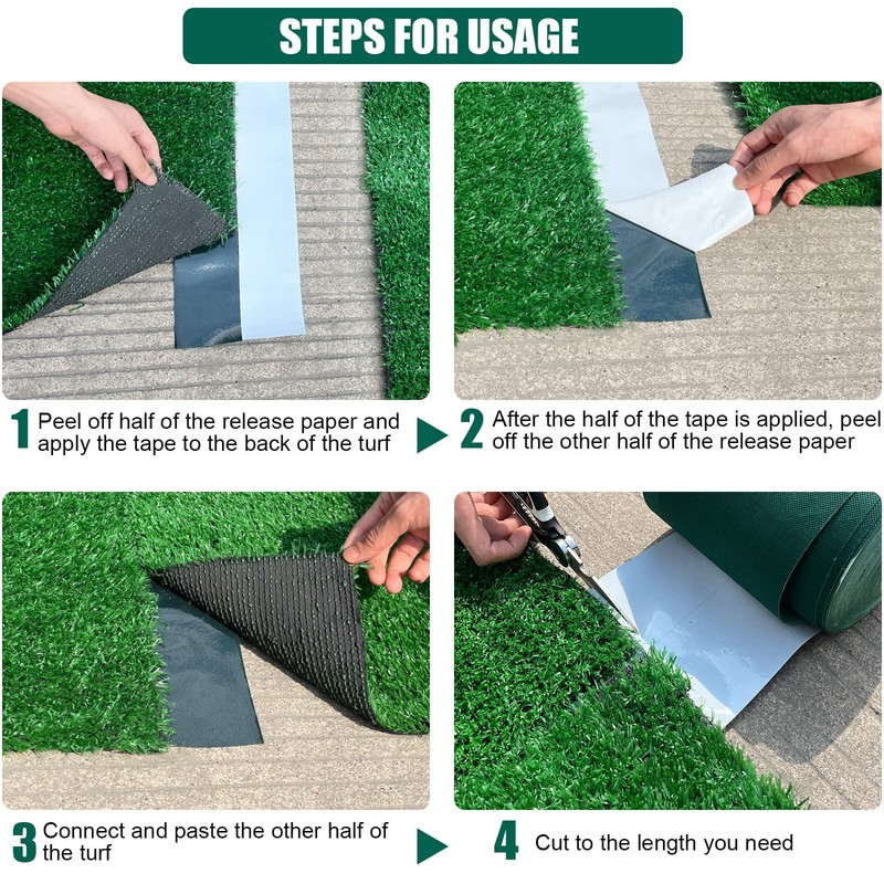 Artificial Grass Turf Seam Tape 6" x 33' Self Adhesive