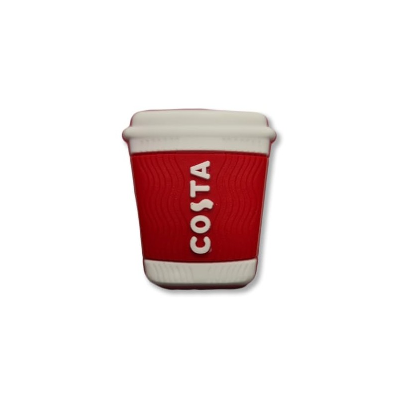 Super Cute Tall Coffee Cup - Charms For Crocs/Shoes -