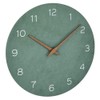 TFA Dostmann 60.3054.04 Analogue Wall Clock, Wood Effect, Quartz Movement