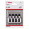 Bosch 2608522330 Screwdriver Bit Set: 8 Pieces, Hex Shaft: 0.25