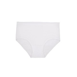 Fruit Of The Loom Girls Tag Free Cotton Brief Multipacks Underwear, Brief - 6 Pack - White, 6 US