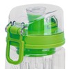 Fruit Infuser Water Bottle Anti Slip Grip Flip Top Lid