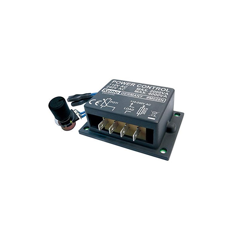 Kemo M028N Power Regulator 110 - 240 V/AC, 4000 VA.