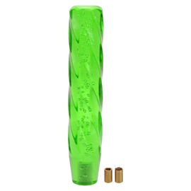 TUCKBOLD 25cm Durable Car Shift Knob | Universal Car and Manual Car Shifter Knob Acrylic Midori with 3 Adapters 1 Set