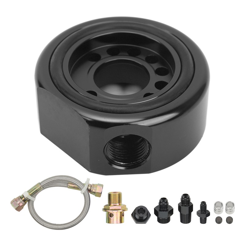 11Pcs VTEC Head Conversion Kit Oil Filter Sandwich Plate Adapter