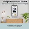 Creative Picture Frames 11" x 22" Black Newspaper Display Frame