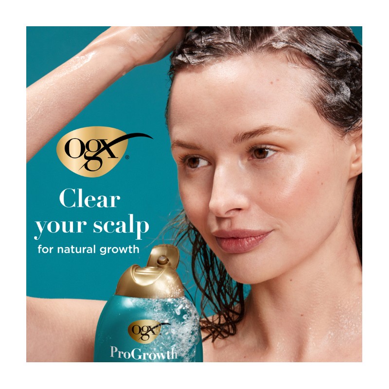 OGX ProGrowth + Peptide Shampoo 385mL