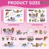 2 Sheet Cute Cartoon Wall Stickers for Girls, Sisters Garden