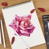 Dyvicl White Charcoal Pencils Drawing Set, 6 Pcs Sketch Highlight