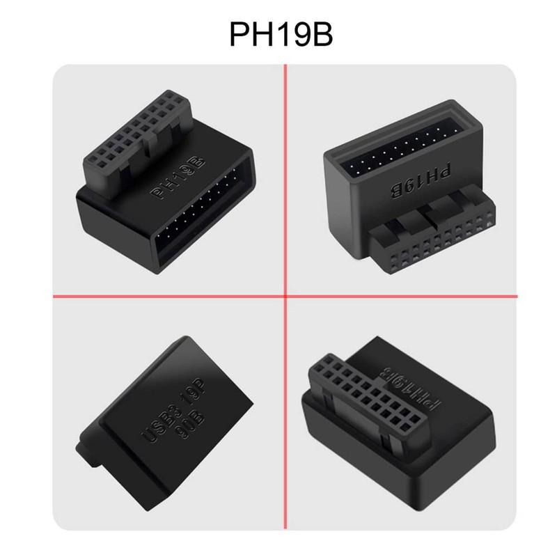 NFHK 1 juego de adaptador de extensión USB 3.0 de