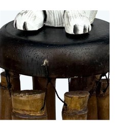 Songbird Essentials SE3361017 Squirrel Bamboo Wind Chime (Set of 1)