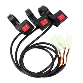 3Pcs Electric Scooter Handlebar Gear Switch,Electric Bicycle Scooter Handlebar Forward and Reverse Switch Replacement Accessories