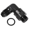 6AN Male Flare to 6AN -6 ORB O-ring Boss 90