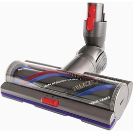 High Torque Brush Head Replacement for Dyson V7 V8 V10 V11 V15 Anti-Tangle Vacuum Head with Adjustable Suction Power Motorhead Attachment and Parts for Carpets & Hard Floors,Parts No. 970100-04 & 05