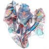 Modassori Women's Fashion Scarf Silk Hand Rolled Item Name Ginza