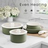 Caannasweis Detachable Nonstick Cookware Set - Stackable Induction Pots and