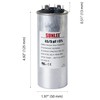 SUNLEE AC Capacitor 45/5 uF 370V / 440V CBB65 Dual
