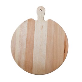 K-UNING Pizza Board, Cutting Board, Cutting Board, Bread Stand, Wood, Wood, Φ11.0 inches (280 mm), Round Shape, Compact Japanese Urethane Paint