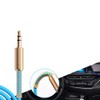 JacobsParts 2-Pack 3ft Aux Cable 3.5mm 1/8" Male to Male