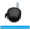 PATIKIL 1.5 Inch Swivel Stem Casters,10 Pack Nylon 360 Degree