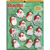 Bucilla Santa Beards Felt Applique Ornament Kit 84072
