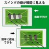 Feestars Golf Practice Mat with Traces, 45% More Hitting Area,