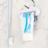 5Pcs White Toothpaste Squeezer,Plastic Toothpaste Tube Squeezer Dispenser,Toothpaste Clips for
