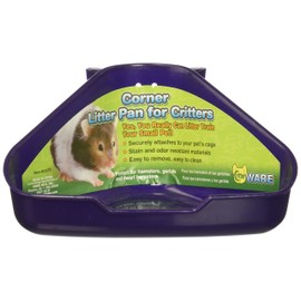 Corner Litter Pan for Critters