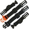 HDHYK 2 Pack Backpack Chest Strap Nylon 3/4 Inch Webbing