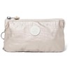 Kipling CREATIVITY L Large Purse, Pouches, Cases, Metallic Glow (Silver)