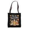 Tis The Season Bearded Dragon Fall Autumn Pumpkin Beardie Tote