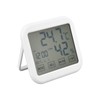 Digital Thermometer Smart Touch Settings Alarm Clock Function Temperature Humidity