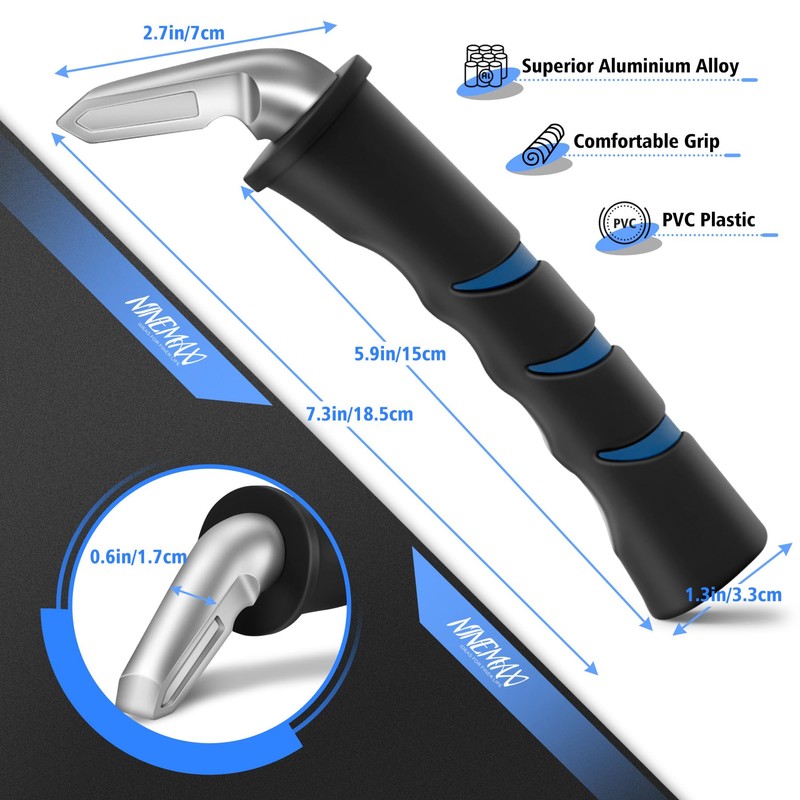 NINEMAX 2pcs Car Handle Assist for Elderly Car Door Handle