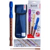 HOHNER Blockflöte Alegra Line, zweiteilig, deutsche Griffweise, blau