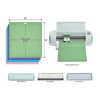 Tapete De Corte Cricut 30x30cm 3 Piezas Verde Pegajosidad Media