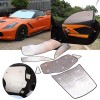 carpart2021 7PCS Window Sunshade Visor Full Set UV Block Cover