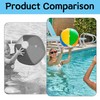 Set of 2 PVC Water Balls 40 cm Inflatable Beach
