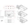 DIN Rail Mount Bracket for Raspberry Pi 1A+ 1B+ 2B