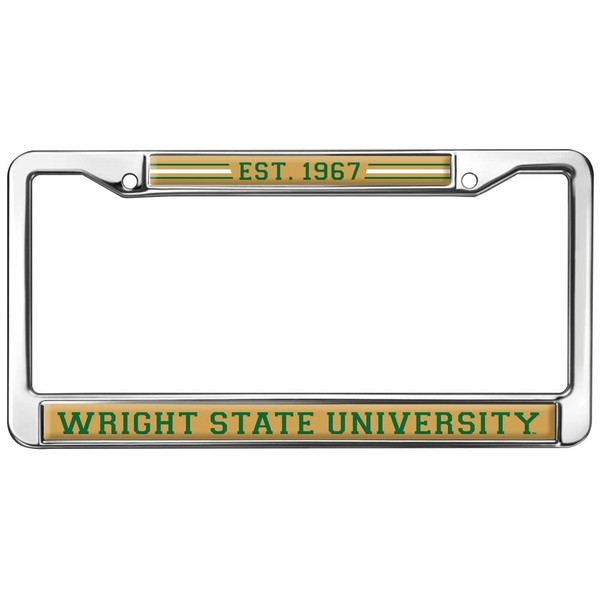 Wright State University School Logo Full Size Standard License Plate