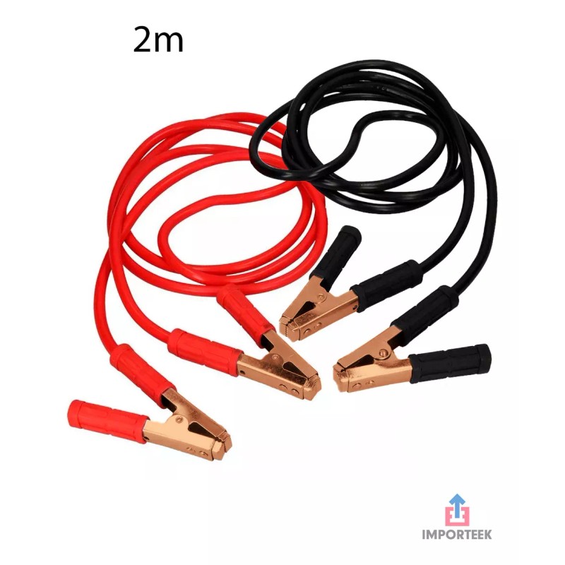 Importeek Cables Pasa Corriente 2 Metros Uso Rudo 1000a Bateria