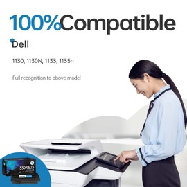 Gotoners Compatible 330-9523 Toner Cartridge for Dell 1130 1130N 1133 1135N